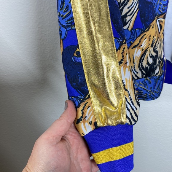 Victorias Royal Floral Tiger Track Jacket - Picture 9 of 9